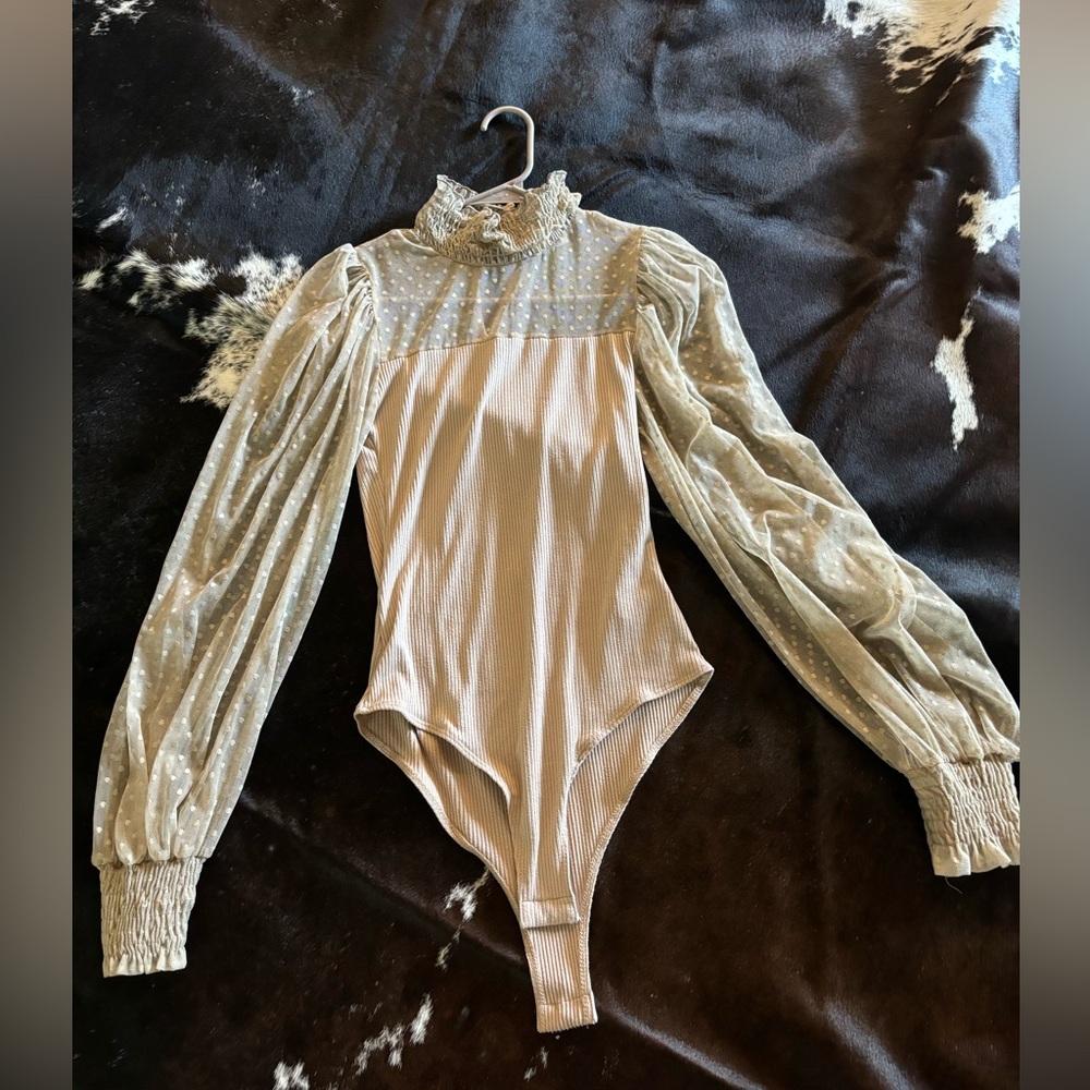 Tan bodysuit